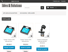 Tablet Screenshot of idees-et-solutions.com